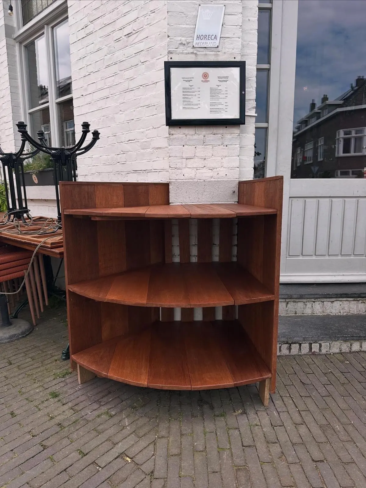 Detail van de maatwerkkast buitengevel Villeneuve
